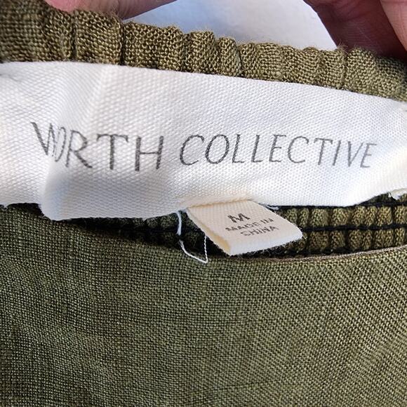 Elegant Olive Green Maxi Dress - Picture 11 of 12